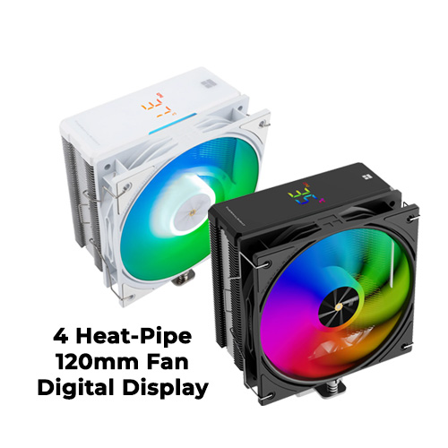 Thermalright Assassin X R 120 Digital ARGB (Black/White) Tower Cooler